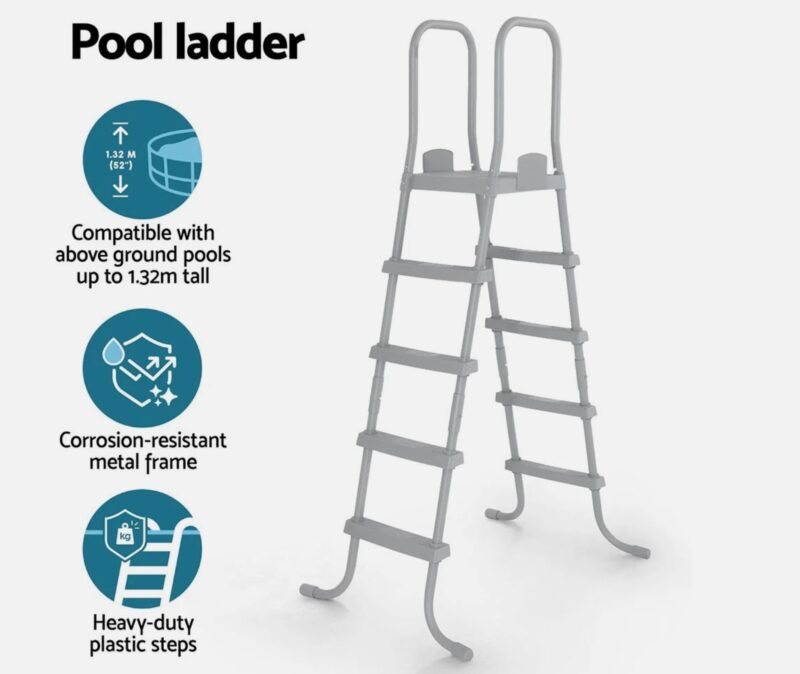 Bestway 1.32m Pool Ladder - 58337 - Image 3
