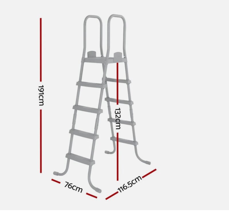 Bestway 1.32m Pool Ladder - 58337 - Image 4