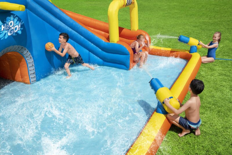 Bestway 551x502x265cm Super Speedway Mega Water Park - Image 4
