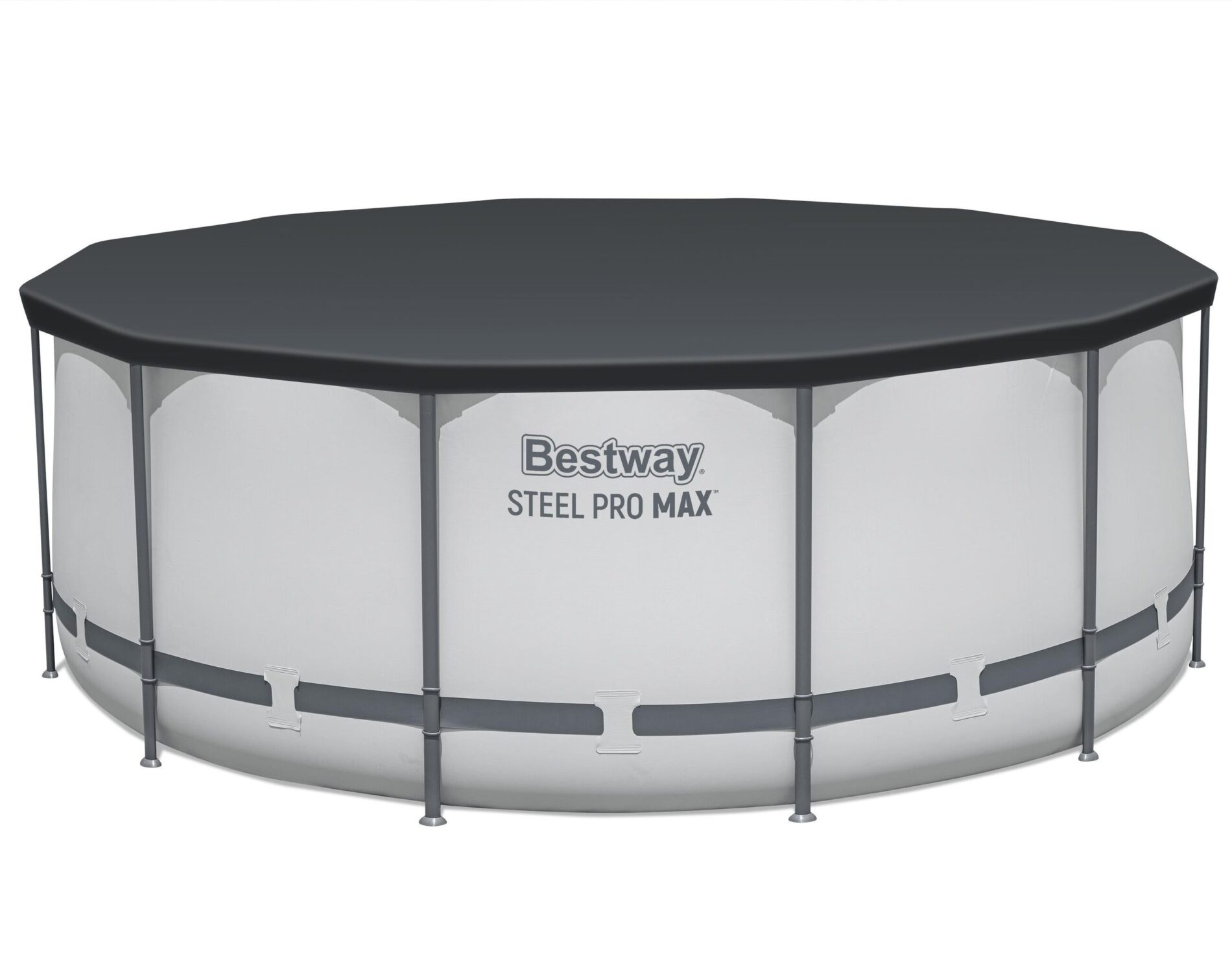 Bestway Above Ground Swimming Pool 3.66m x 1.22m Steel Pro MAX Round with Cartridge Filter Pump - 56421 - Image 6