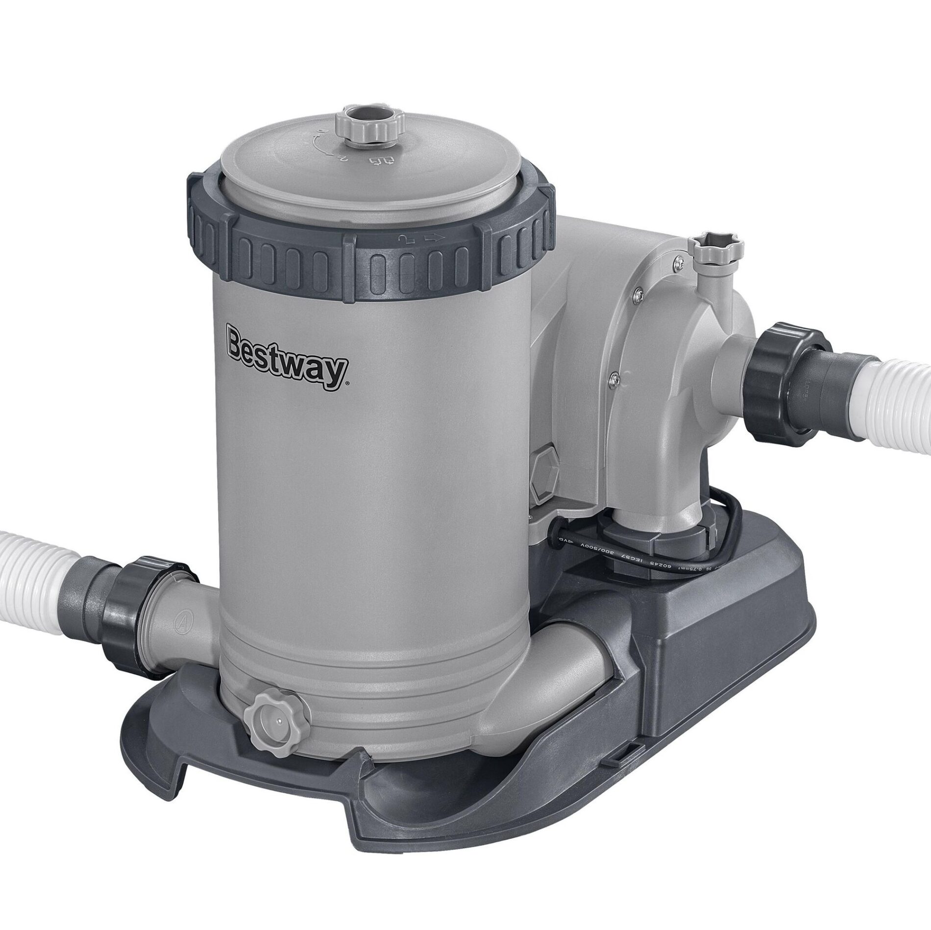 Bestway Pool Pump 2500GPH (9,463L) Flowclear Cartridge Filter Pump for Above Ground Swimming Pool - 58391