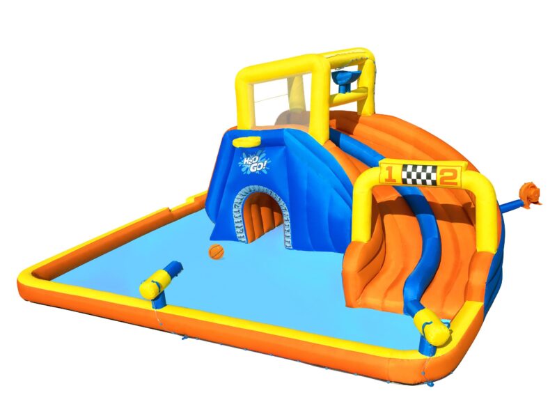 Bestway 551x502x265cm Super Speedway Mega Water Park