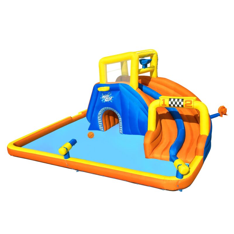 Bestway 551x502x265cm Super Speedway Mega Water Park